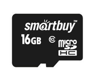 Карта памяти Smart Buy MicroSD 16Gb Class 10